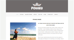 Desktop Screenshot of pohakuukulele.com